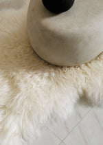 Valkoinen lampaantalja XXXXL